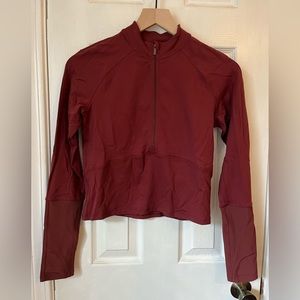 Lululemon Long Sleeve Quarter Zip Jacket